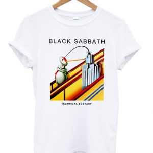 Black Sabbath Technical Ecstacy T-shirt SN