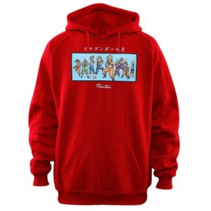 Primitive x Dragon Ball Z Heroes Red Hoodie SN