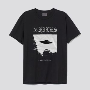 X-Files I want to believe T-shirt SN