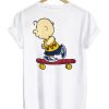 Charlie Brown Skateboard Tshirt SN