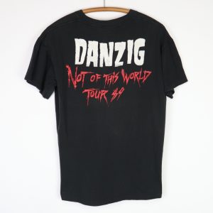 Danzig Not Of This World Tour ’89 T-shirt Back SN