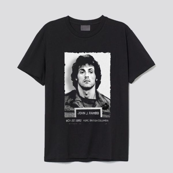 John Rambo Mugshot T-Shirt SN