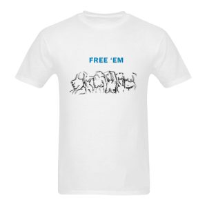 free ’em boobs t shirt SN