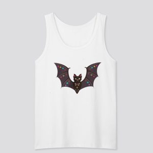 Day of the Dead Bat Graphic Tank Top SN