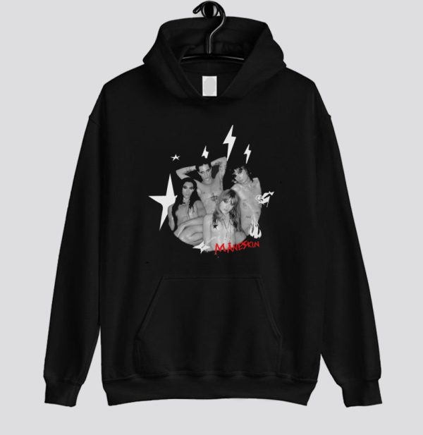 Maneskin merch album art band hoodie SN