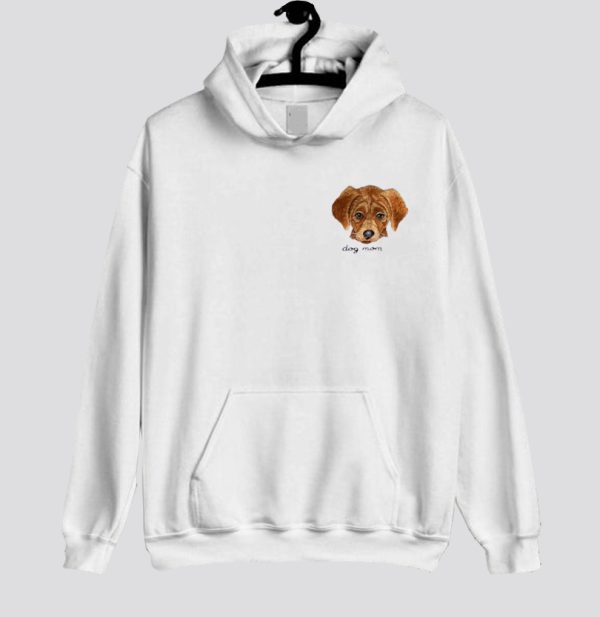 pet face dog Mom Hoodie SN