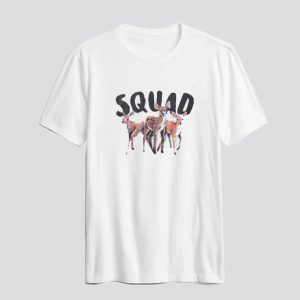 Deer Squad Merchandise Cartoon T-shirt SN