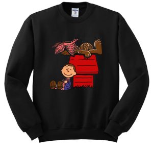 Peanut Eleven Demogorgon Stranger Things Pullover sweatshirt SN