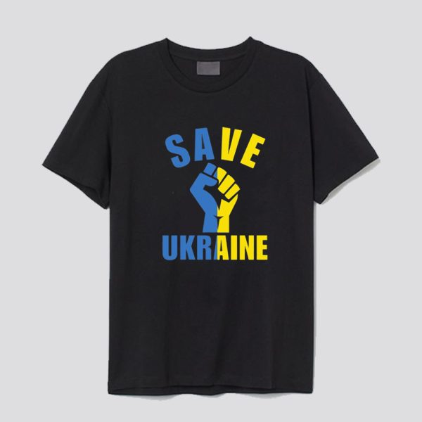 Save Ukraine T Shirt SN