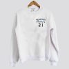 Waterparks 21 Questions Sweatshirt SN