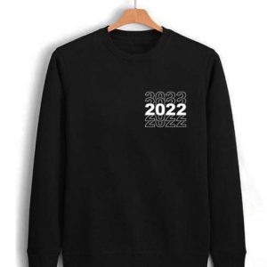 2022 Chest Print Sweatshirt SN