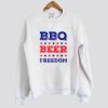 American Party Bbq Beer Freedom Sweatshirt SN