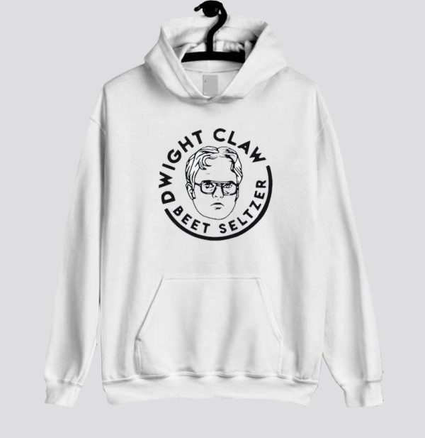 Dwight the Office White Claw Hoodie SN