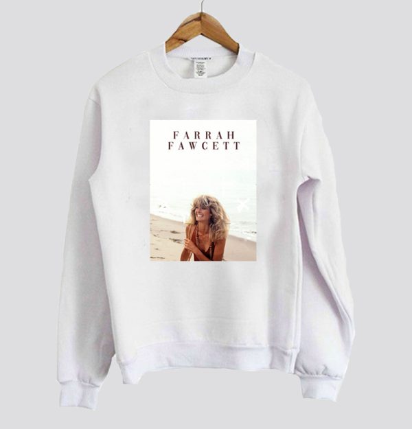 Farrah Fawcett poster Pullover Sweatshirt SN