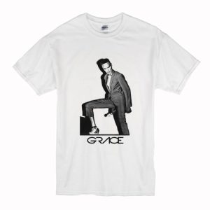 Grace Jones Mic T-Shirt SN