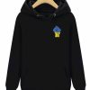 I Stand With Ukraine Pocket Print Hoodie SN