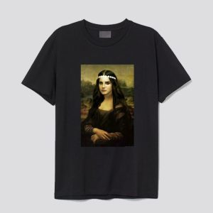 Mona Lisa Da Vinci Parody Lana Del Rey T-Shirt SN