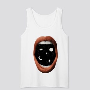 Outerspace Mouth Tank Top SN