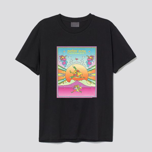 Peter Max Summer of Love T-Shirt SN