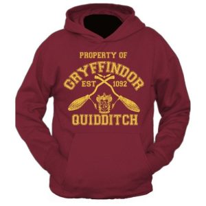 Property Of Gryffindor Quidditch Team Harry Potter Hoodie SN