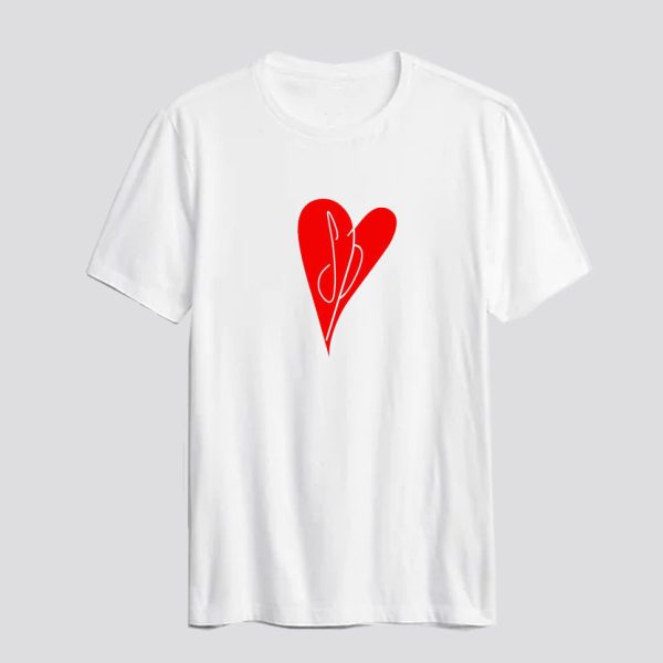 Red Heart Smashing Pumpkins Band T Shirt SN