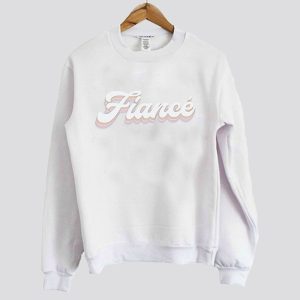 Retro Vintage Fiance Crewneck Sweatshirt SN