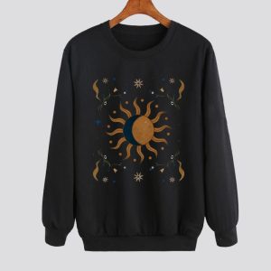 Sun And Moon Vintage Vibe Sweatshirt SN