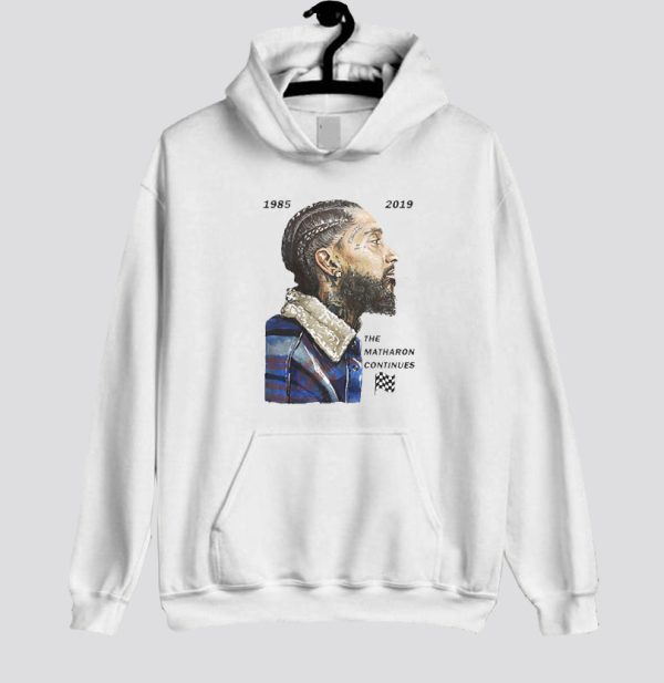 The Matharon Continues Nipsey Hussle Hoodie SN