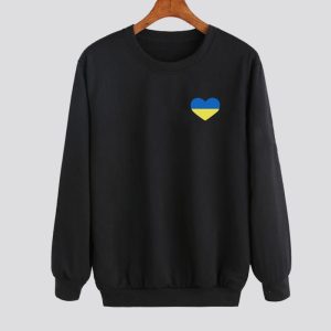 Ukraine Heart Sweatshirt SN