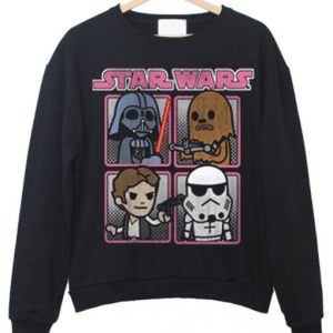 star wars cartoon cute sweatshirt SN