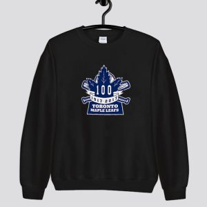 100th Toronto Maple Leafs sweatshirt SN