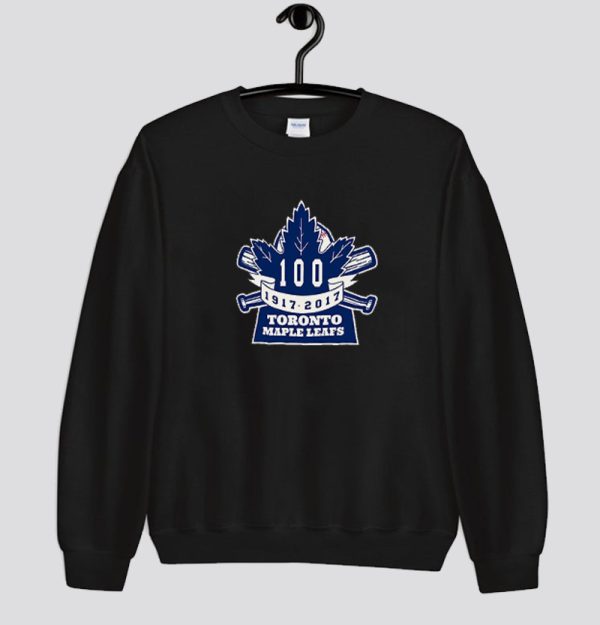 100th Toronto Maple Leafs sweatshirt SN