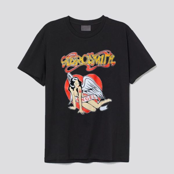 1987 Aerosmith Permanent Vacation T Shirt SN