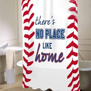 Baseball - Sports Bathroom Decor Fabric Shower Curtain SN