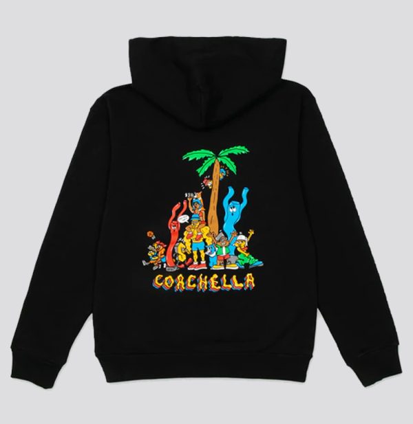 Coachella 2022 Hoodie Back SN