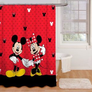 Minnie Mouse Shower Curtain SN