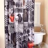 Nevermore Halloween Bath Collection Shower Curtain SN