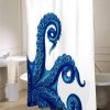 Octopus Tentacles Blue shower curtain SN