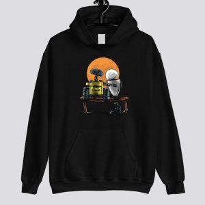 Robots Gazing at the Moon Hoodie SN