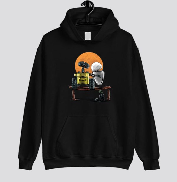 Robots Gazing at the Moon Hoodie SN