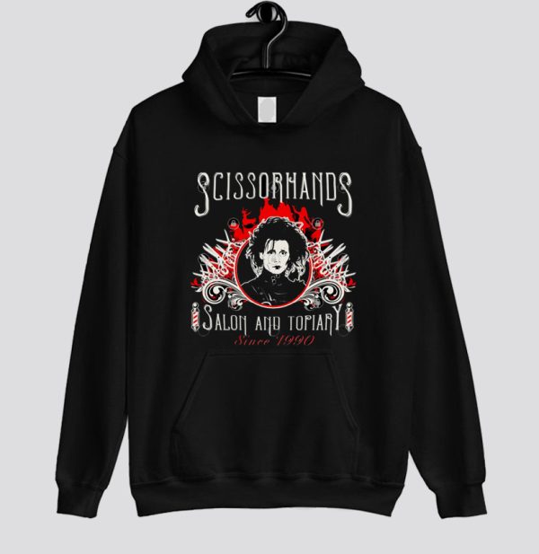 Scissorhands Salon and Topiary Hoodie SN