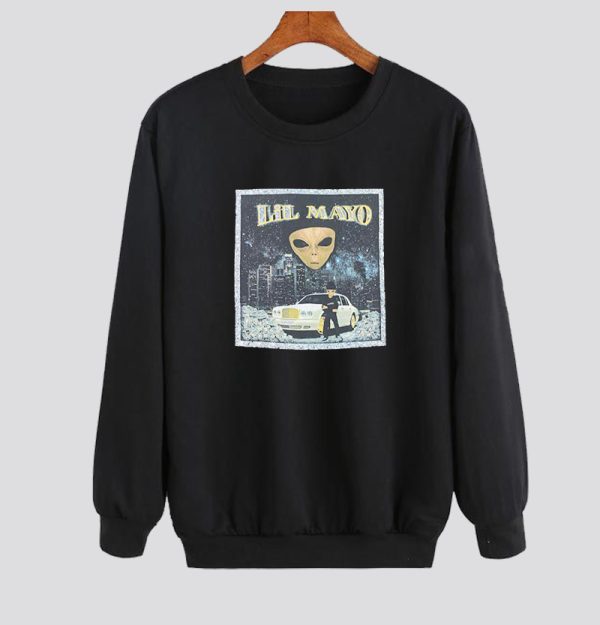 Vintage Alien Raptee X Rip N Dip Lil Mayo Sweatshirt SN