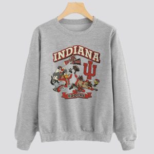 Vintage NCAA Indiana Hoosiers Looney Tunes sweatshirt SN