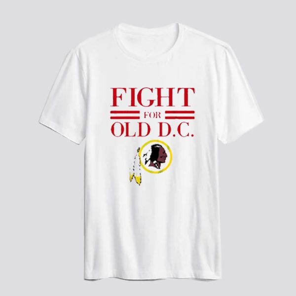 Washington Redskins fight for old DC T Shirt SN