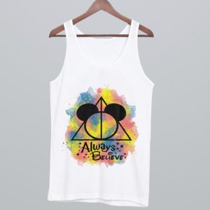 deathly hallows symbol mickey mouse head Tank Top SN