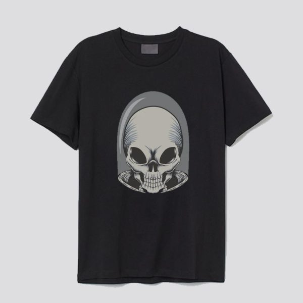 Alien Skull T Shirt SN