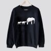 Animals Family Elephant Sweatshirt SN