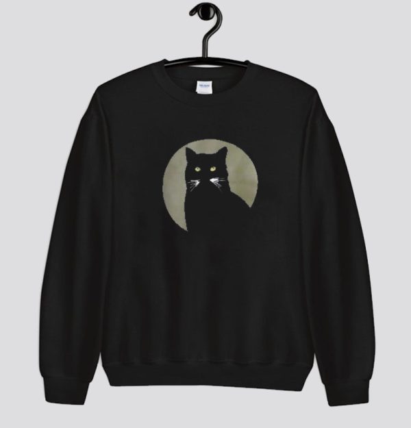 Black Cat Sweatshirt SN