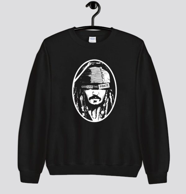 God save the Pirate Sweatshirt SN