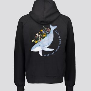 Keep The Ocean Wild & Free Hoodie Back SN